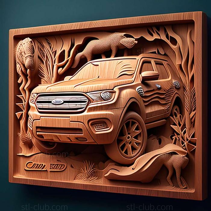3D мадэль Ford Everest (STL)